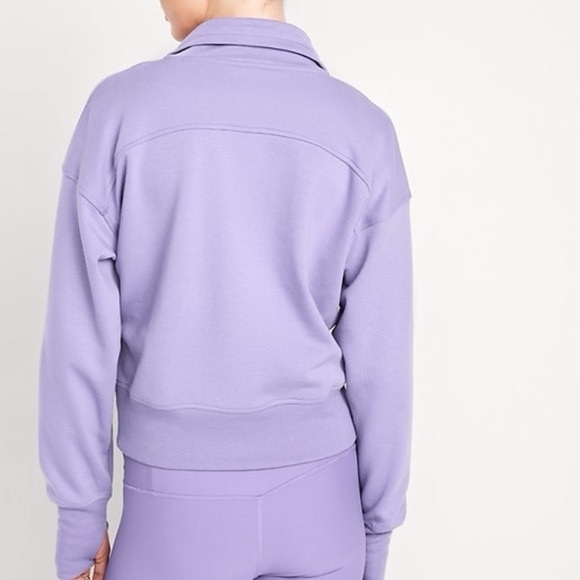 Old Navy Dynamic Fleece Half-Zip Sweatshirt - Picture 3 of 11